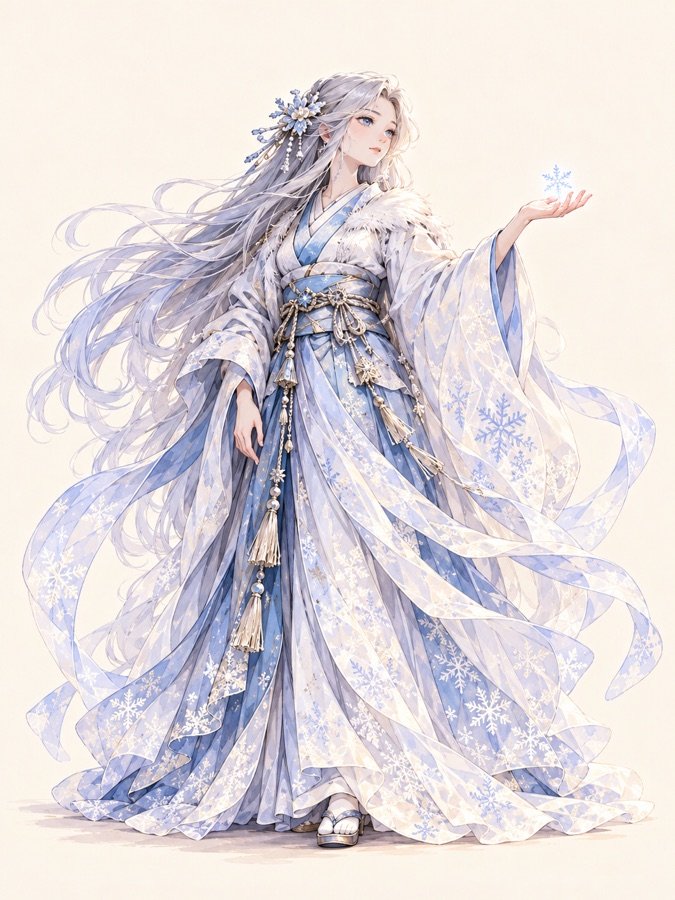Portrait of Yuki-Onna
