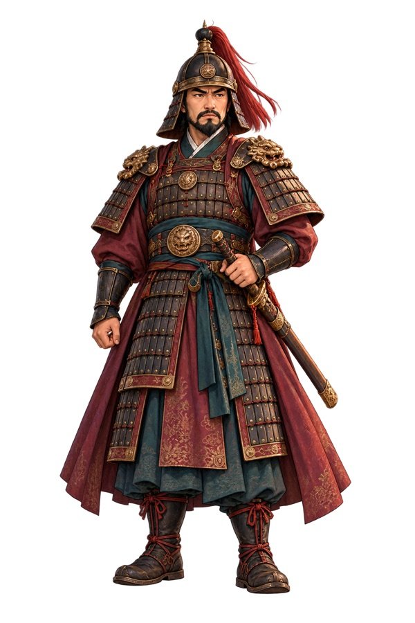 Portrait of The Korean General